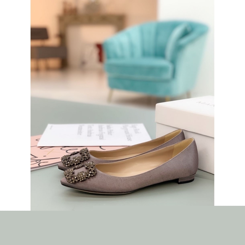 Manolo Blahnik flat shoes